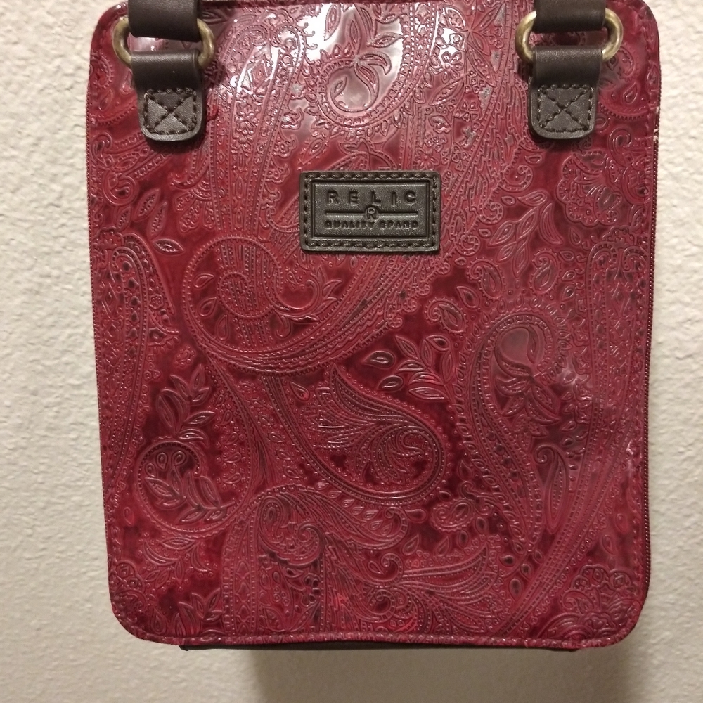 Relic brand leather cross body